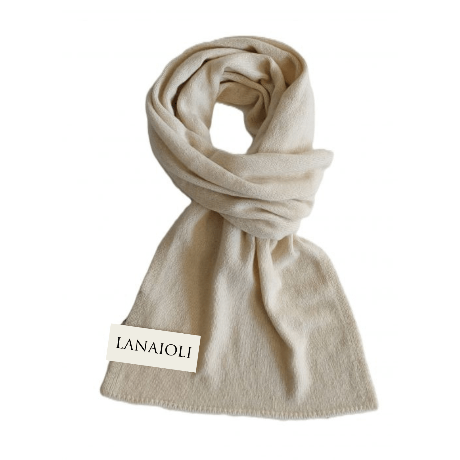 Sciarpa Donna Rasata Cashmere Rigenerato